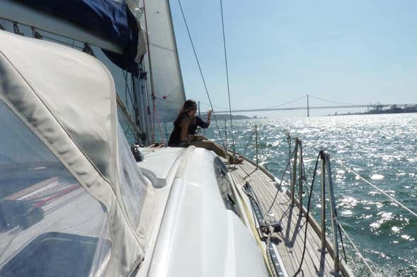 Balade en voilier à Lisbonne